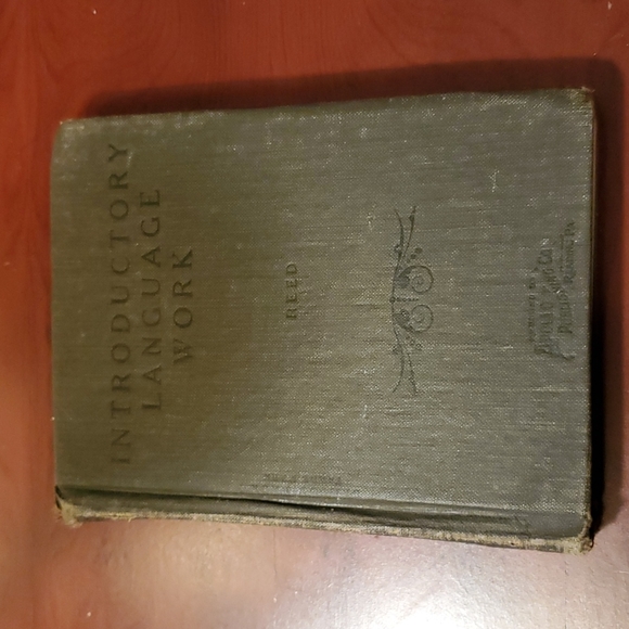 Vintage 1905 Reed's Introductory Language Work -Hardcover - Picture 1 of 12